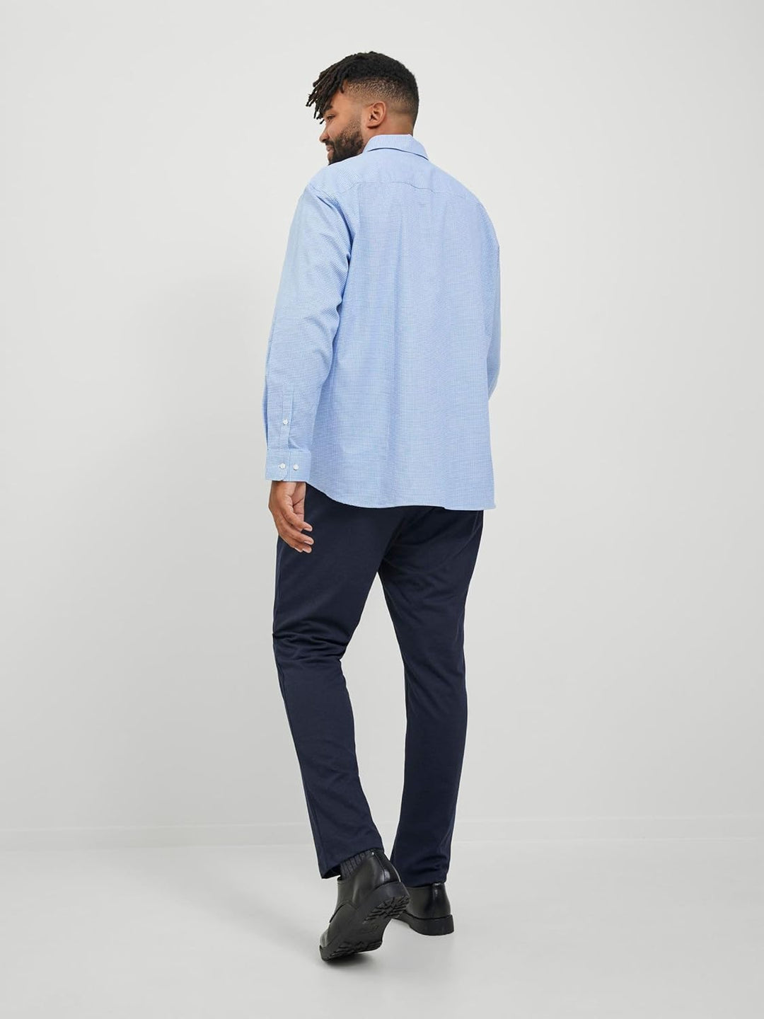 JACK &amp; JONES Herren Jpstmarco Jjdave Lc Noos Pls Chino-Hose, Navy Blazer
