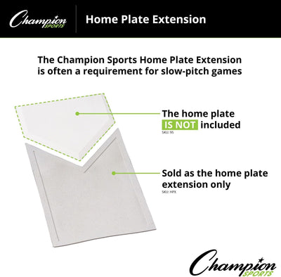 Champion Sports Homeplate Verlängerung