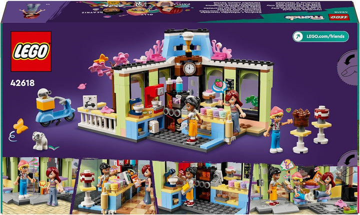 LEGO Friends Heartlake City Café, Kinderspielzeug, Spielzeug-Bäckerei, Geschenkidee für Mädchen und