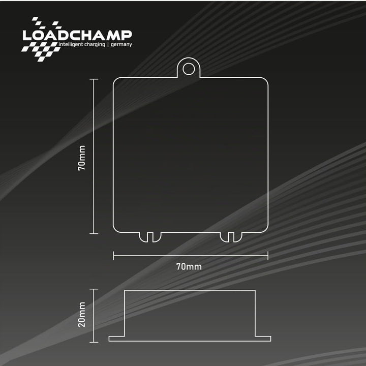Loadchamp Batterie Ladungsausgleicher Ausgleichslader Balancer 24V 36V 48V Solar Akku Single, Single