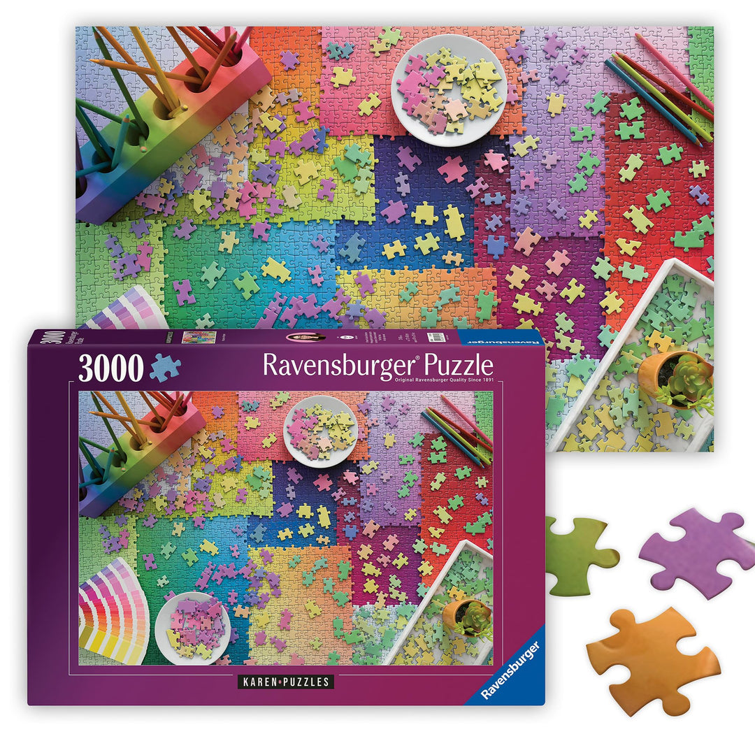 Ravensburger Puzzle 17471 Puzzles on Puzzles - 3000 Teile Puzzle für Erwachsene ab 14 Jahren