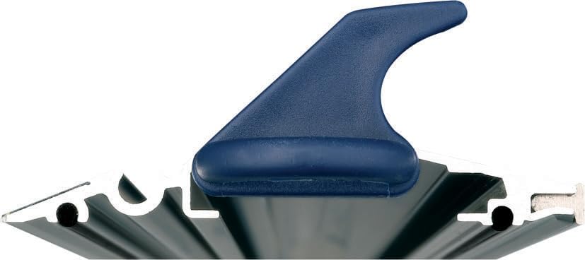 Maped M178100 - Schneidlineal Quadra, 100 cm aus Aluminium, schwarz