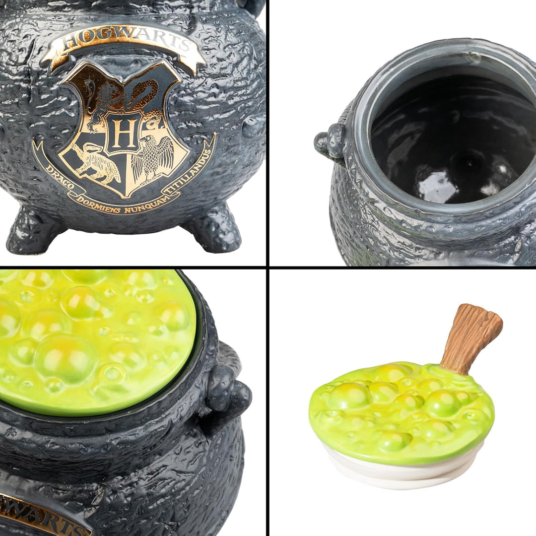 Grupo Erik Keksdose Keramik Harry Potter Tropfende Kessel - Aufbewahrungsbox mit Deckel Keksglas Gro