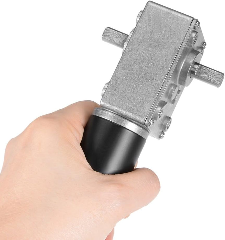 sourcing map Wurm Zahnrad DC 12V 30RPM hoher Drehmoment Geschwindigkeit Reduzierungs Motor, 12V 30RP
