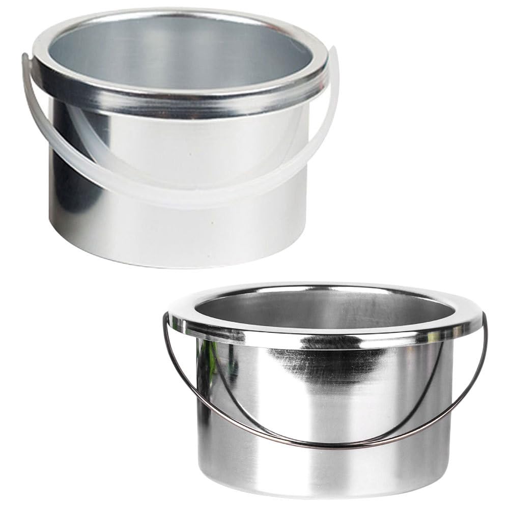 Healeved Wachswärmer Innentopf Aus Aluminium 5.1 Zoll Ersatzbehälter Für Wachsschmelzmaschine Ideal