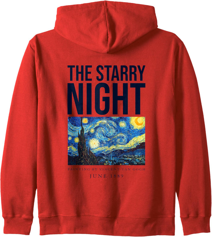 The Starry Night Tee Shirts, Cool Vincent Van Gogh Painter Kapuzenjacke