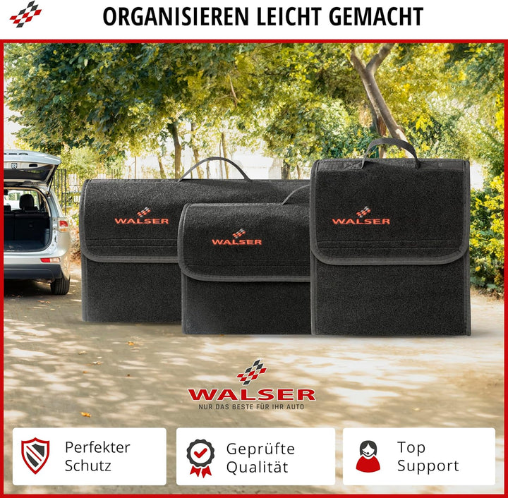 Walser Auto Organizer Toolbag Grösse L, Kofferraum Organizer, Gadget, Aufbewahrungsbox, Tasche, Zube