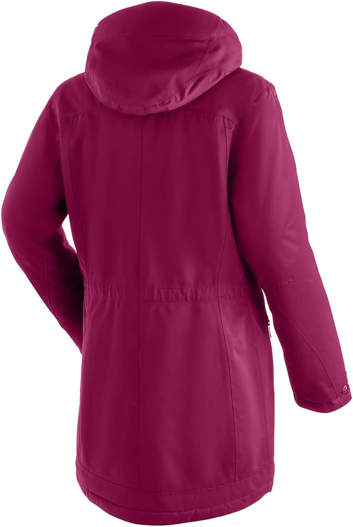 maier sports Damen Mantel Lisa 2, cherry wine