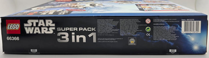 LEGO Star Wars 66366 Superpack 8089 Hoth Wampa Cave und 8083 Rebel Trooper und 7749 Echo Base