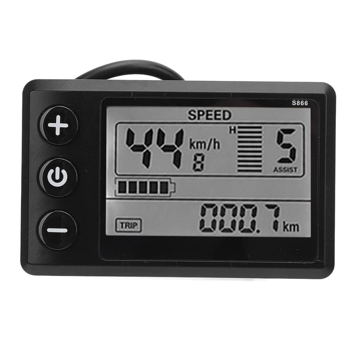 Srliya Electric Scooter Display Messgerät Elektrische Scooter LCD Display Messgerät S866 24V 36V 48