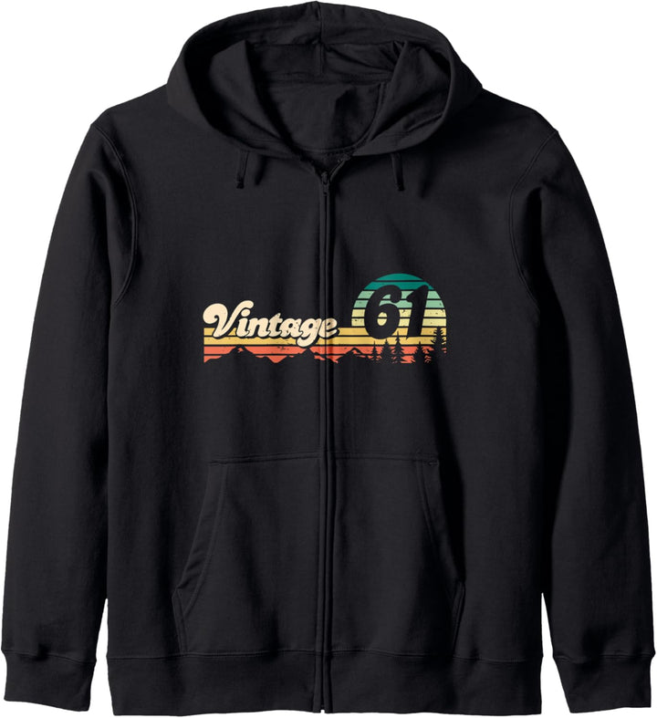 60th birthday gifts men and women 1961 gift 60 years old Kapuzenjacke