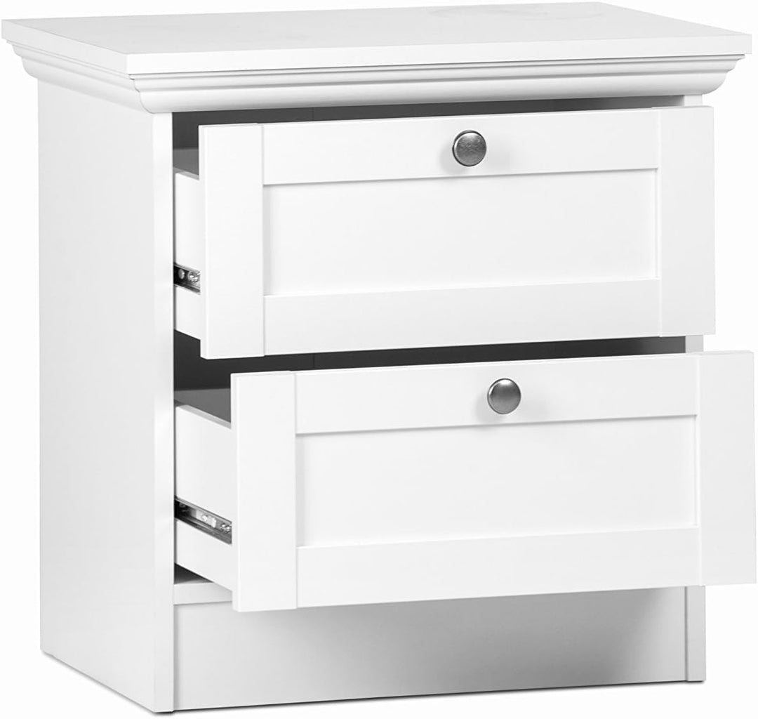 Intertrade Aura 65 Bett, MDF, Wei&szlig, 50x50x35 cm