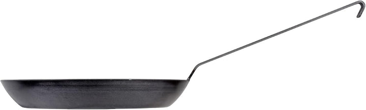 GRÄWE F400 Schmiedeeiserne Bratpfanne hoch Ø 32 cm Starterset mit Wender Ø 32 cm Starter Set: Bratpf