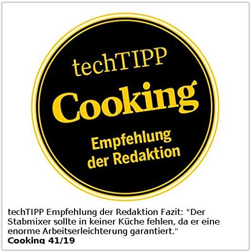 Sichler Haushaltsgeräte Akku Mixer: Edelstahl-Akku-Stabmixer, 15 Min. Laufzeit, 120 W (Akku Pürierst
