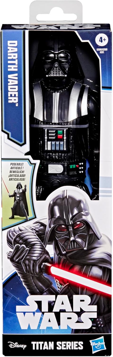 Star Wars Titan Series Darth Vader, 30 cm Action-Figur & Accessoire, Spielzeug für Jungen und Mädche