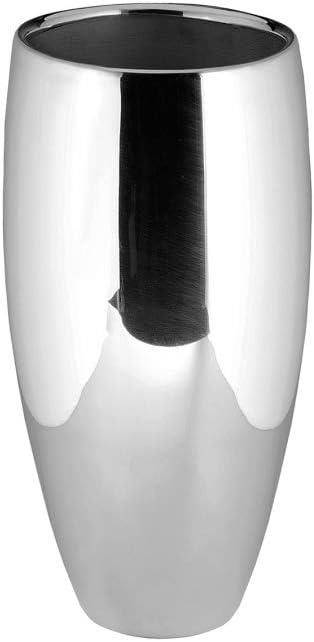 Fink Africa/Vase,vernickelt/H.40cmD.21cm