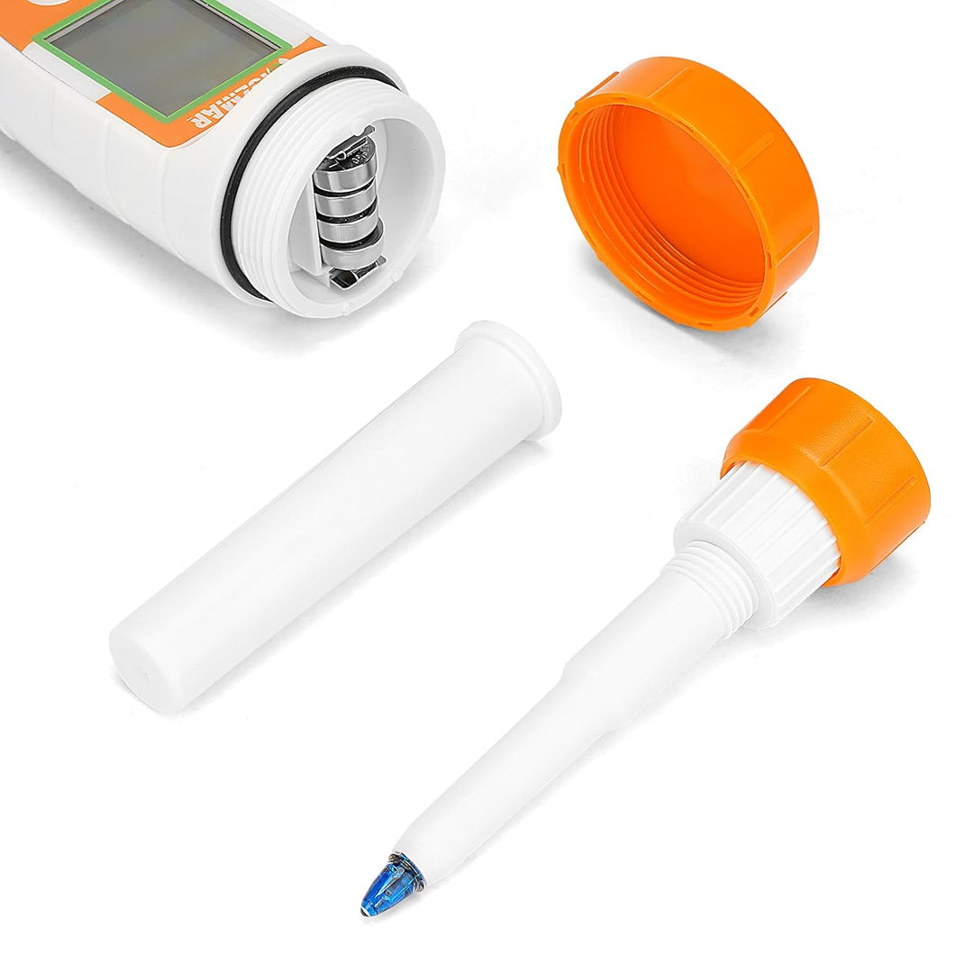 pH Meter für Fermentation, Digitales pH Messgerät Wasser, pH Wert Messgerät für Pool, Trinkwasser, K