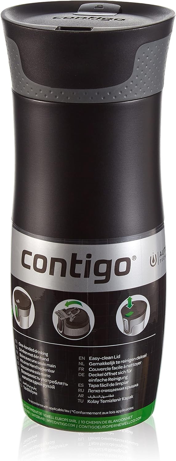 Contigo Thermobecher West Loop Schwarz (Matt Black), Schwarz (Matt Black)