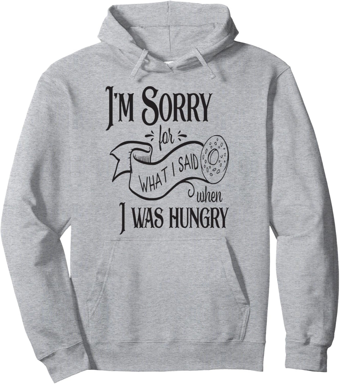 Hungriger Wütender Hangry Pullover Hoodie