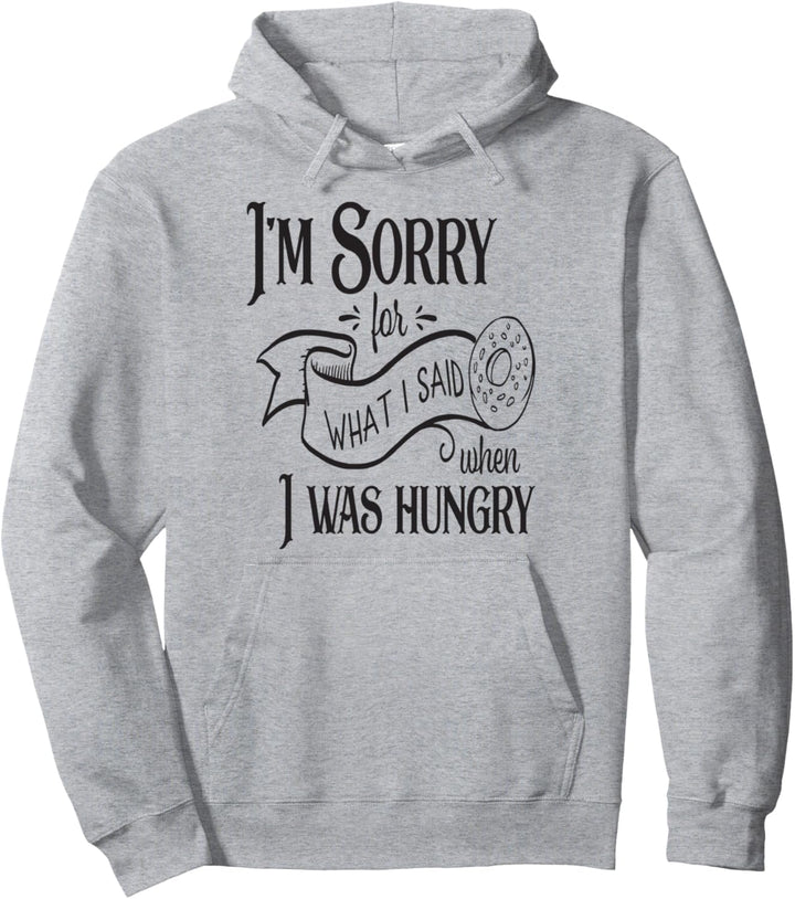 Hungriger Wütender Hangry Pullover Hoodie