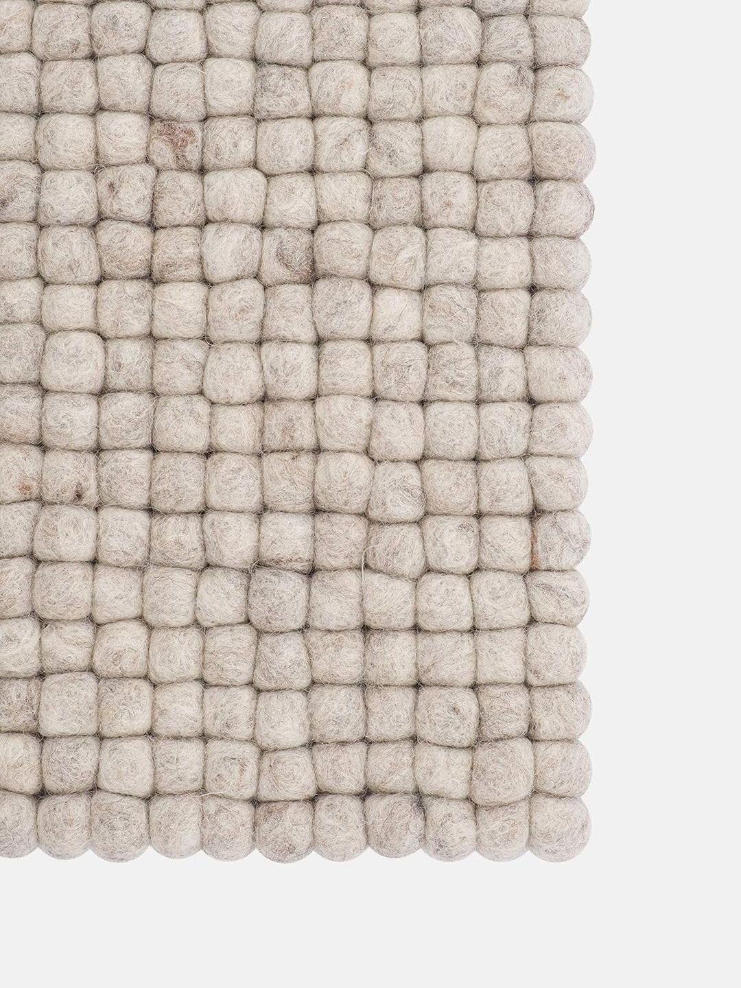 myfelt Filzkugel Sitzauflage Stuhlauflage - Béla - 36x36 cm, beige, Beige