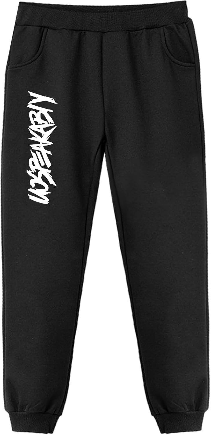 Jungen Hoodie Trainingsanzug Sweatshirt Top und Hose Kleidungsset 2-15 Jahre 8-9 Jahre Violett Pelzg