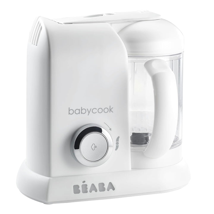 BÉABA - Babycook Solo - 4 in 1 Babynahrungszubereiter - Schonender Dampfgarer - Schnelles Dampfgaren