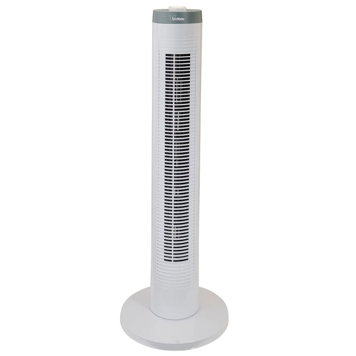 bimar VC77 Säulenventilator 80 cm mit Timer. Turmventilator 3 Geschwindigkeiten, einstellbare Neigun