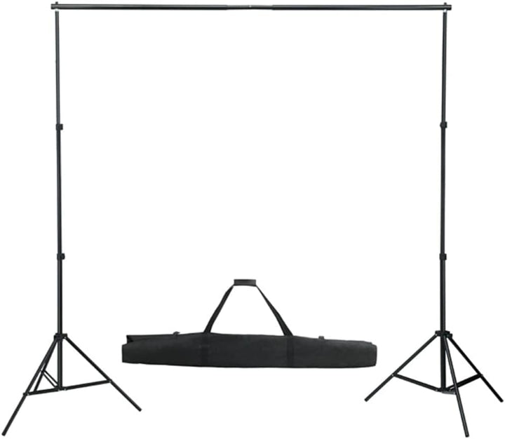 Mangloder Fotostudio-Set mit Softboxen, Hintergrundsystem, Studioblitz, Reflektoren und Lichtstativ