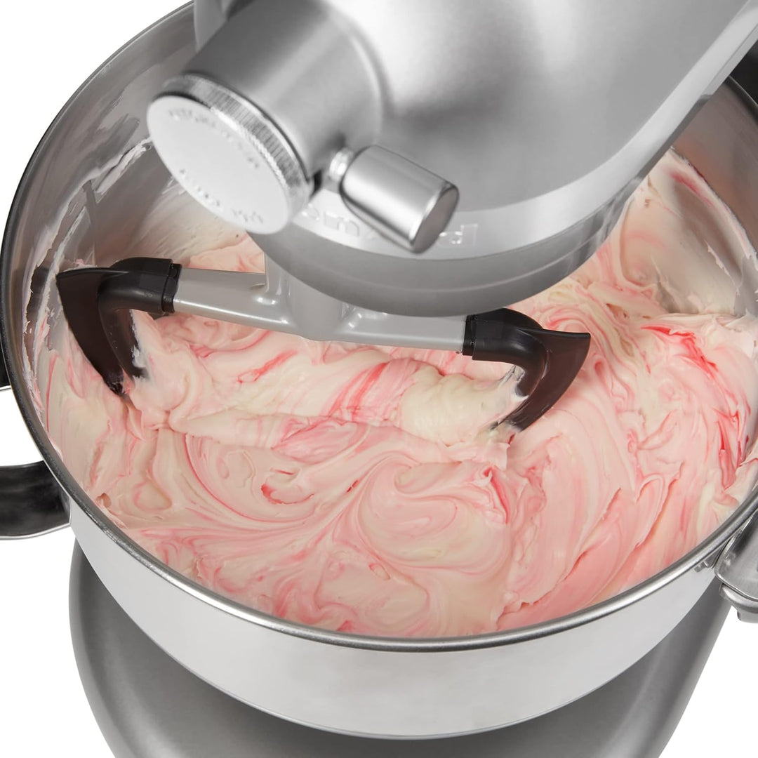 KDF7B Double Flex Edge Schlägel für Select Bowl-Lift Standmixer, Silber