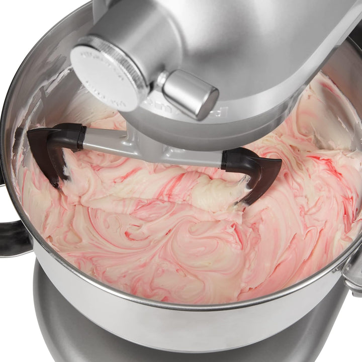 KDF7B Double Flex Edge Schlägel für Select Bowl-Lift Standmixer, Silber