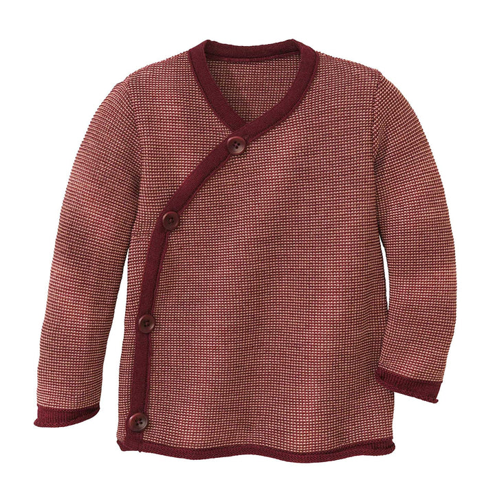 Disana Melange-Jacke Baby & Kleinkind - 100% Bio-Merino – atmungsaktiv, warm & weich, Unisex Gr. 50-