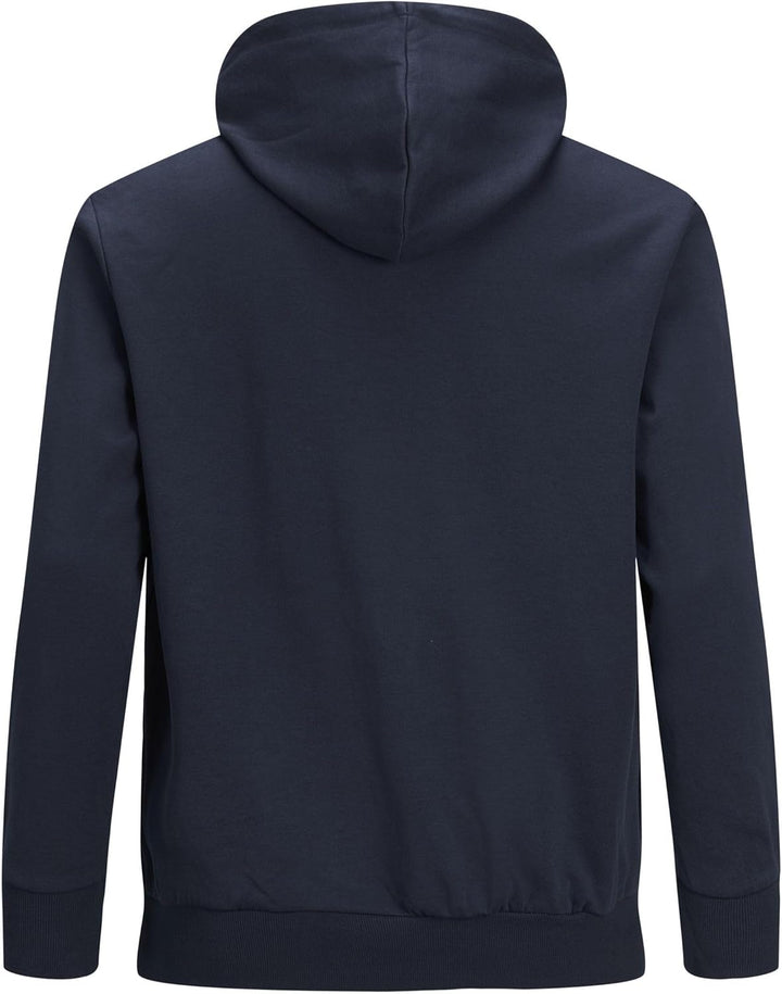 JACK & JONES Male Kapuzenpullover Logo Kapuzenpullover 3XL Navy Blazer, 3XL Navy Blazer