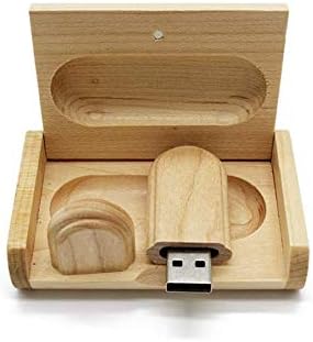 Anloter Wood Flash Drives 5 Pack Wooden USB Drive 32GB USB 2.0 Thumb Drive USB Flash Drive Wooden Me