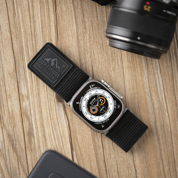 Tefeca Fortitude Serie Ultrawide Armband Kompatibel mit Apple Watch Ultra/Ultra2 Serie 9/8/SE2/7/6/S