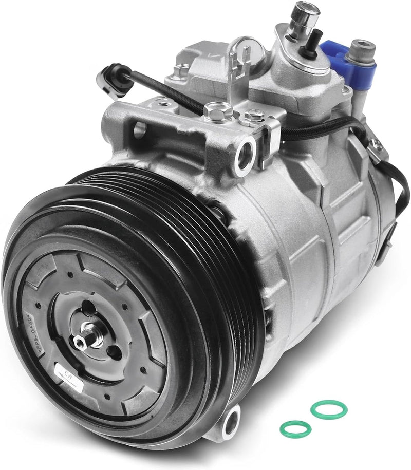 Frankberg 1x Klimakompressor Klimaanlage Kompatibel mit Q7 4LB 3.0L Diesel 2007-2015 Replace