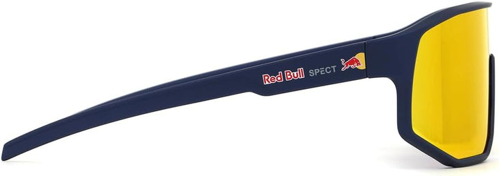Red Bull Spect Eyewear Unisex Dash Sonnenbrille M Blue/Brown With Red Mirror, M Blue/Brown With Red