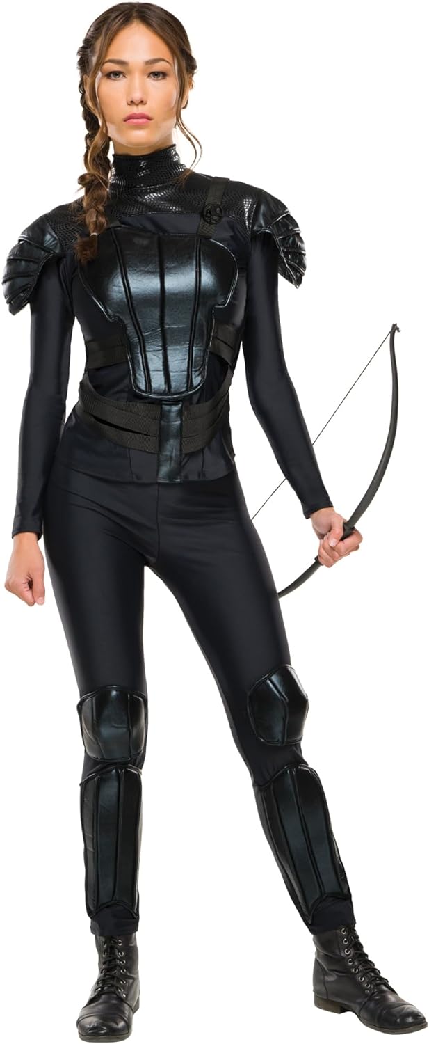 Rubie's 244789 The Hunger Games Deluxe Katniss Rebel, Spotttögel, Teil 1 Kostüme in Erwachsenengröss