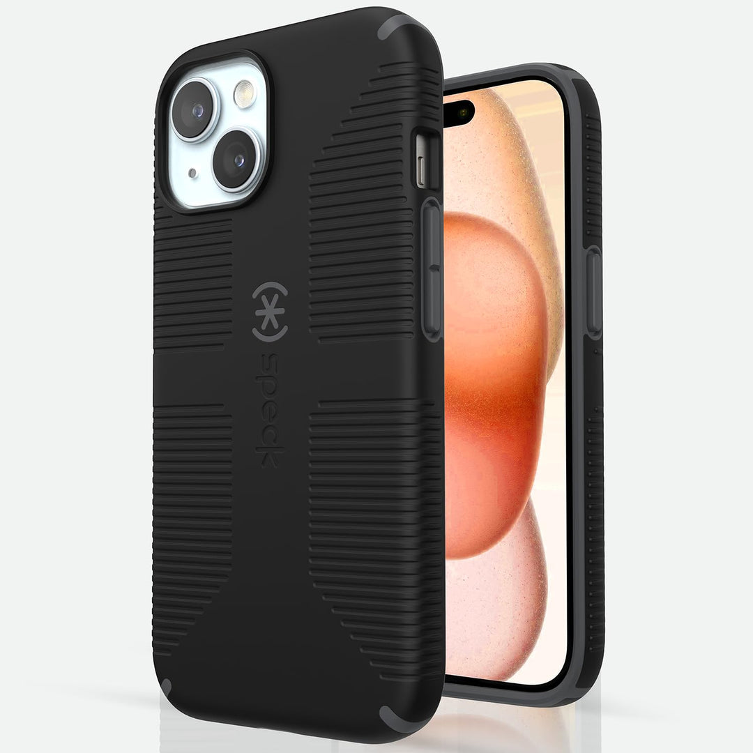 Speck iPhone 15 Hülle - Gebaut für MagSafe, Fallschutzgriff - für iPhone 15 iPhone 14 & iPhone 13 -