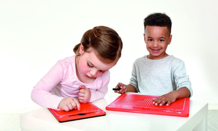 Beleduc 21042 - The Magical Magnetic Game,Red,280 x 255 x 12 mm, ab 3 Jahre, 1xMagnetboard, 280 x 25