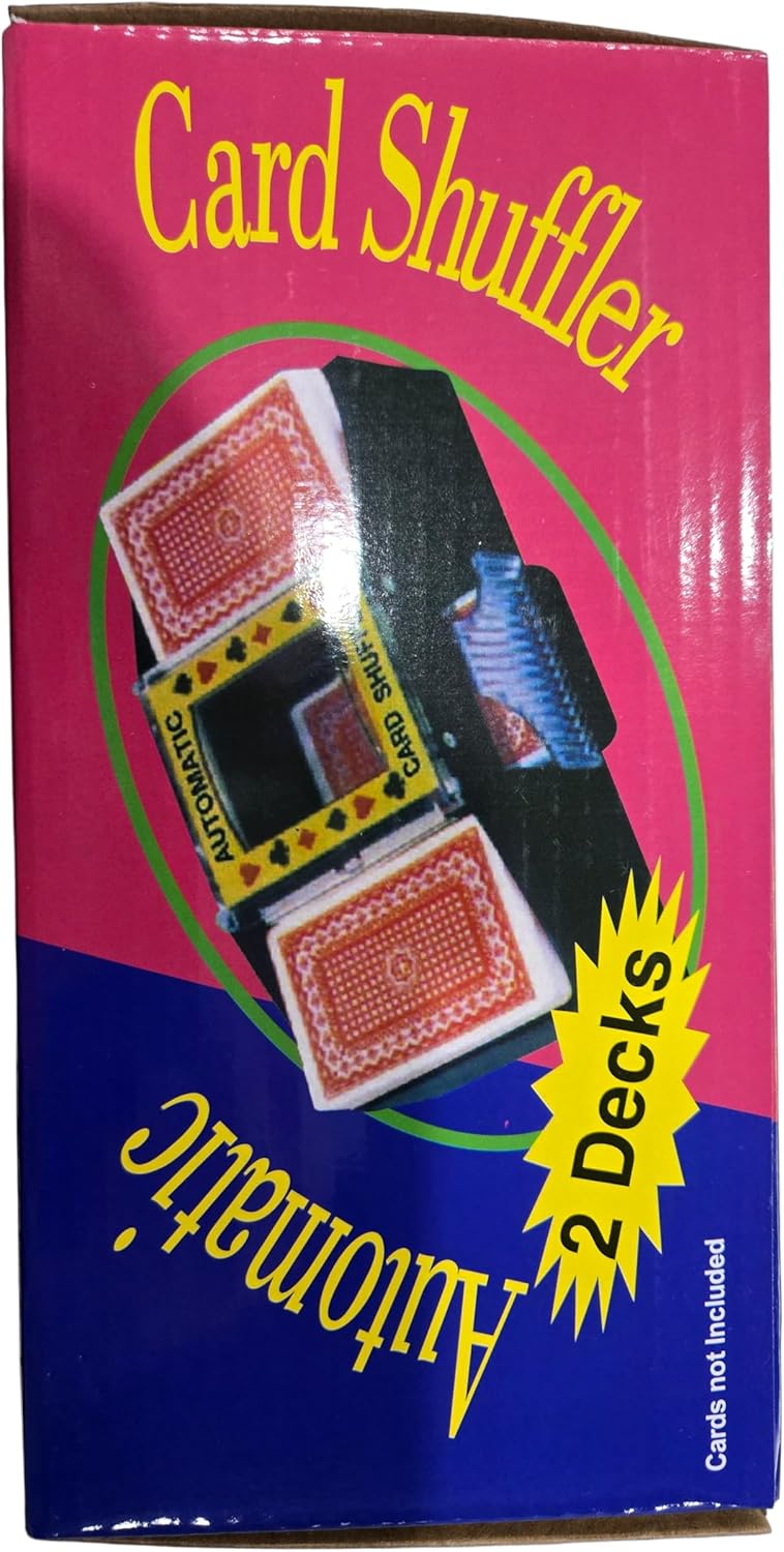 Automatischer Kartenmischer für 1-2 Kartendecks, Kompatibel mit UNO, Poker, Skyjo, Skip BO, Elektris