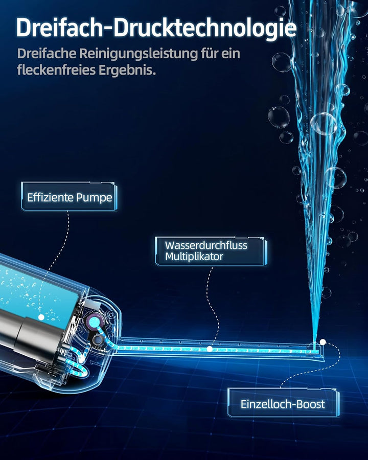 Elektrisches Bidet Tragbares 200ml,Wiederaufladbar Reise Po Dusche,Mobiles Bidet Handbrause Faltbare