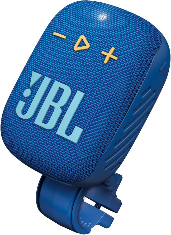JBL Box Wind 3S Tragbarer Mini Bluetooth Lautsprecher Wasserdicht mit Clip für Sport, Fahrrad und Ro