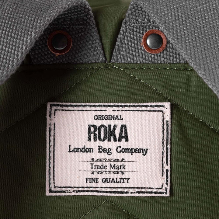 Roka London Stabiler Rucksack Canfield B Small Avocado