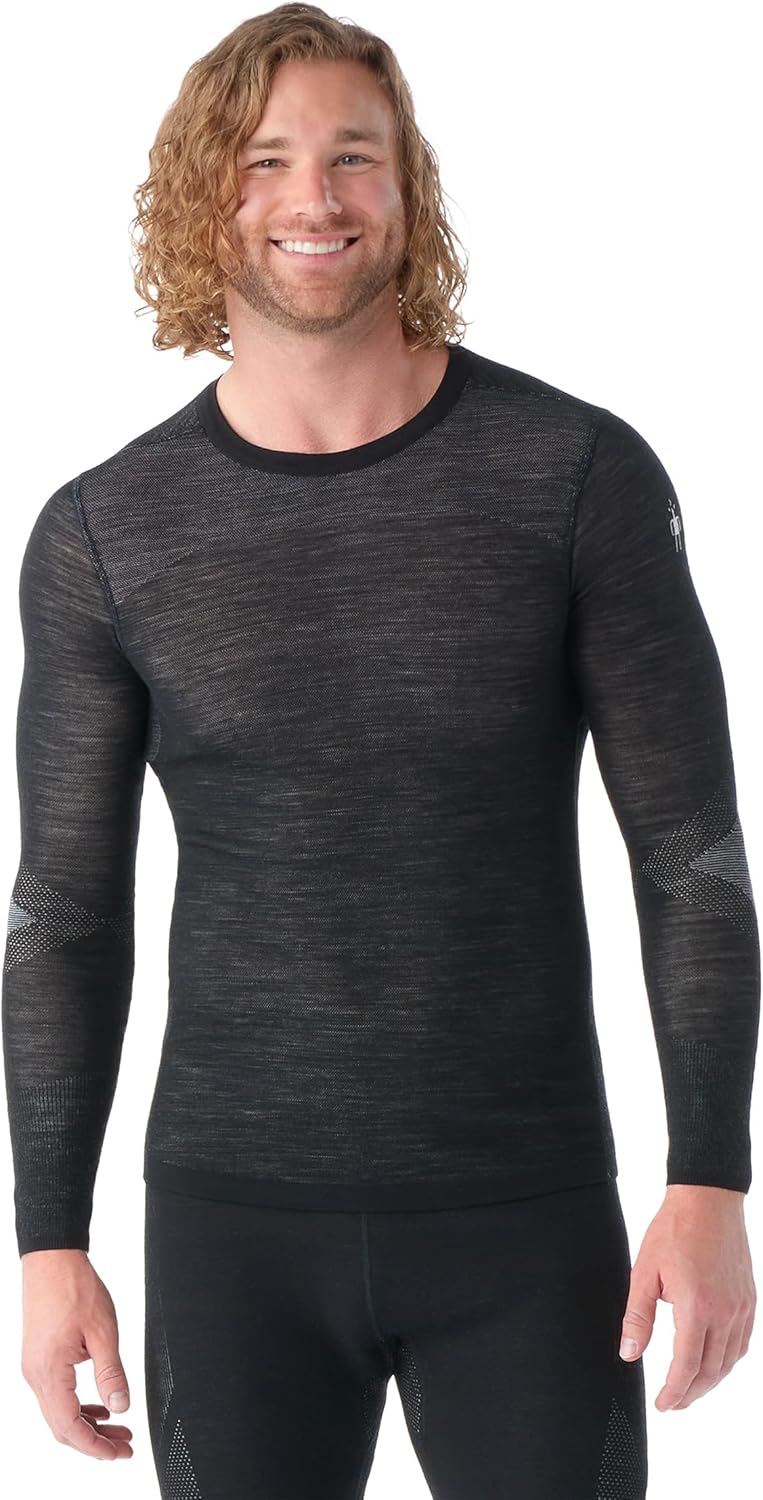 Smartwool Herren Men's Intraknit Thermal Merino Base Layer Crew Intraknit Thermal Merino Base Layer