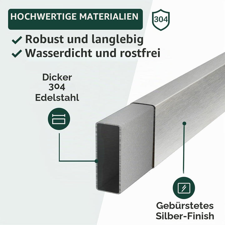 Handtuchhalter Ohne Bohre, Handtuchhalter Wand Edelstahl Gebürstet Silber, Handtuchstange ohne Bohre