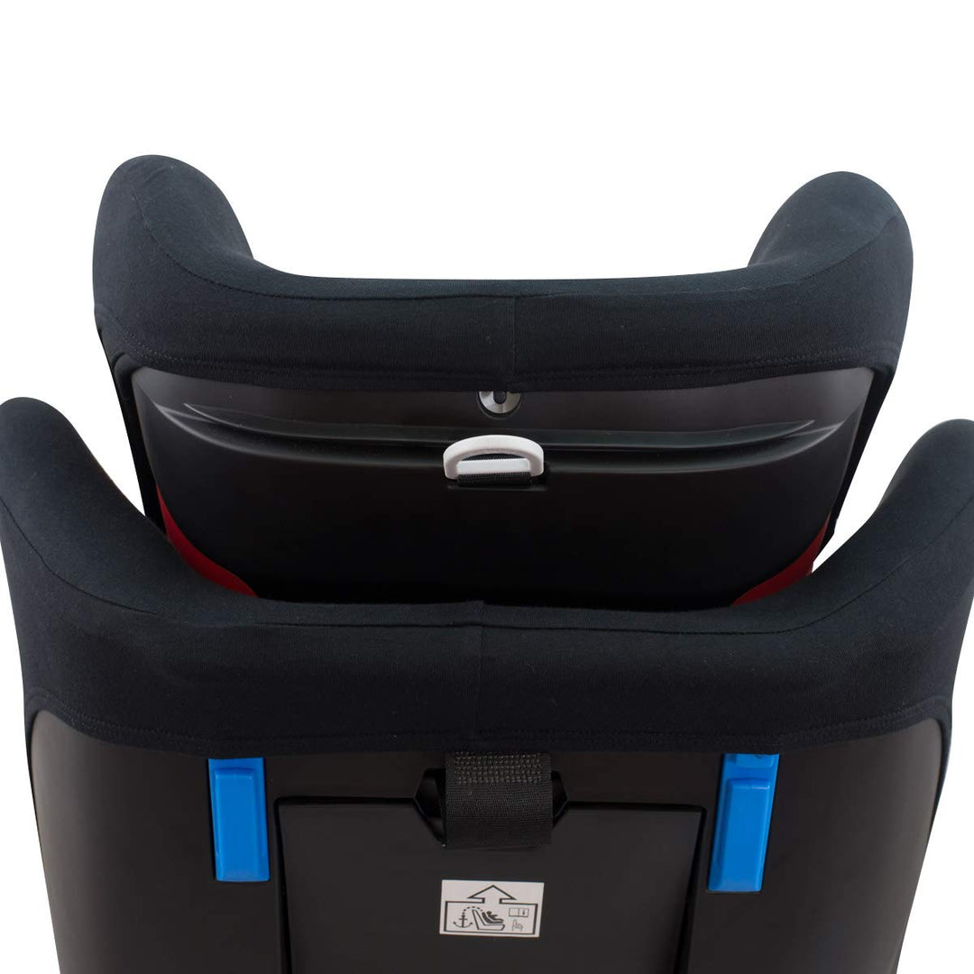 JYOKO KIDS Bezug für Autositz kompatibel mit Kinderkraft Myway, aus Baumwolle (Black Series), Black