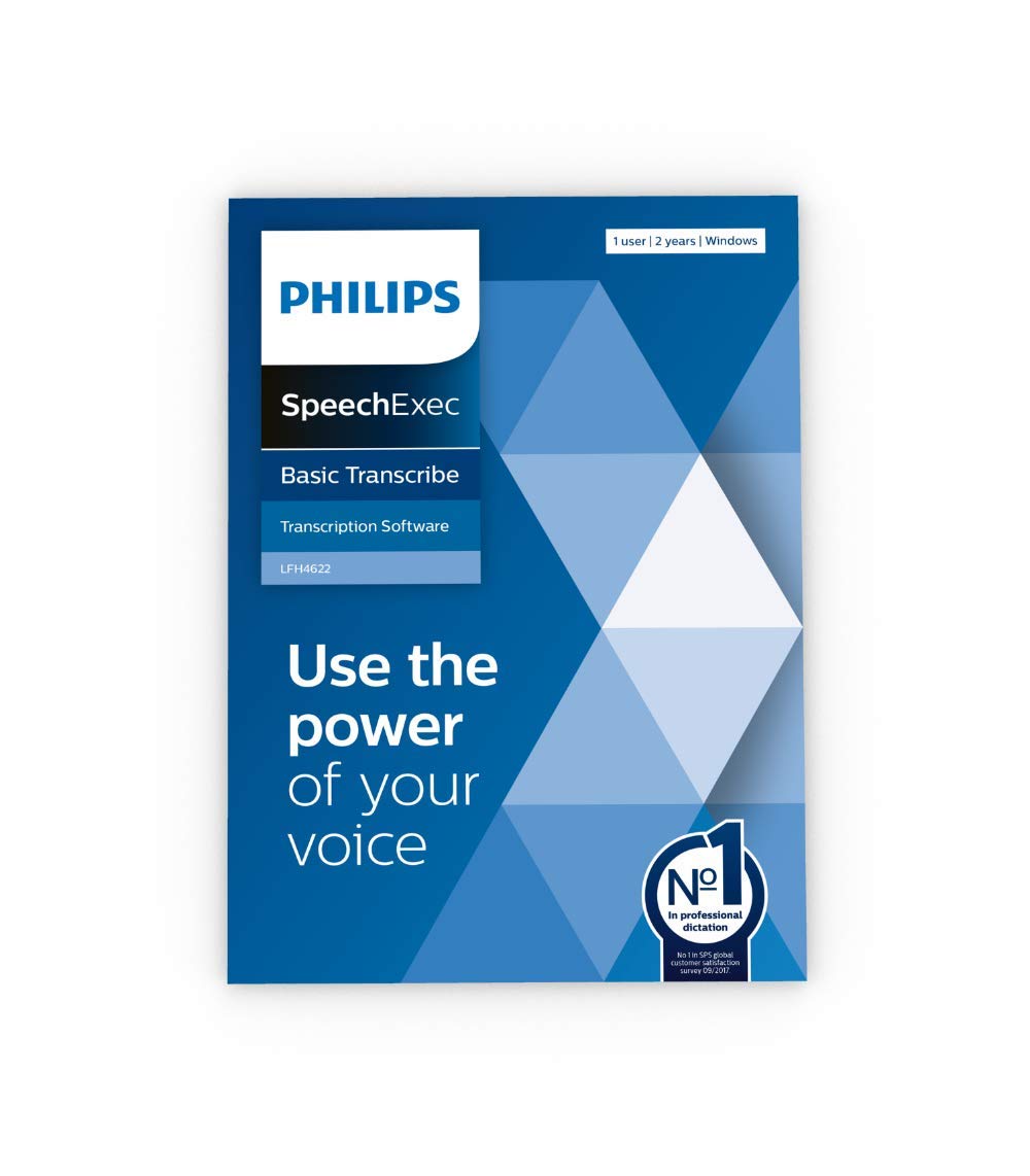 Philips Software SpeechExec 11 Basic Transcription Box – Abonnement für 2 Jahre