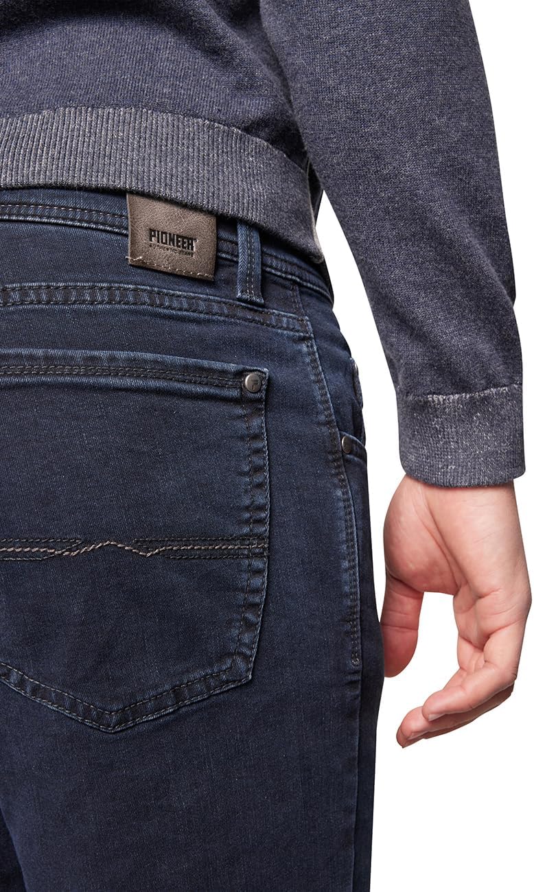 PIONEER AUTHENTIC JEANS Herren Freizeithose Rando | Männer Stoffhose | Regular Fit 30W / 32L Blue/Bl