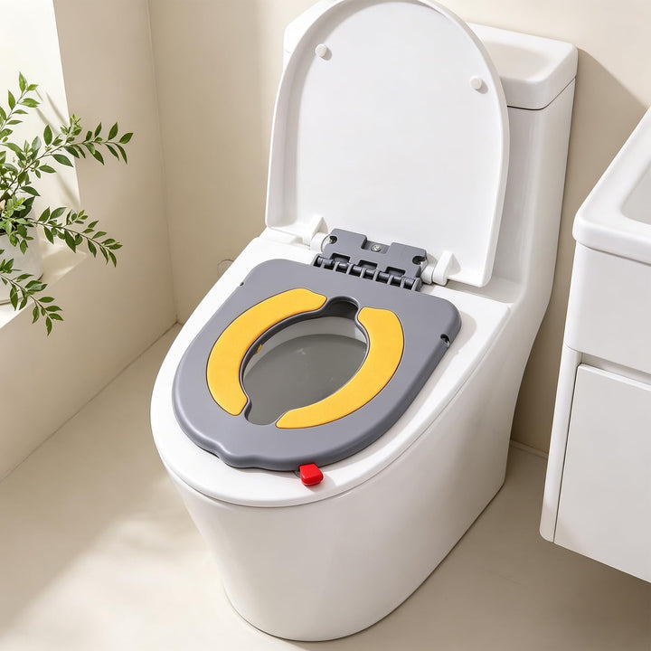 Toilettensitz für Babys, Lernkissen mit Saugnäpfen für Toilettensitz WC Sitz mit Rutschfesten Polste